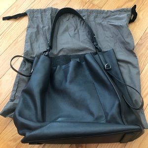 All Saints Black Tote